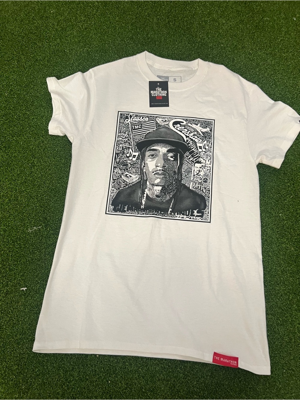 ✨ NWT Nipsey Hussle The Marathon Clothing TMC Graphic Tee - Small